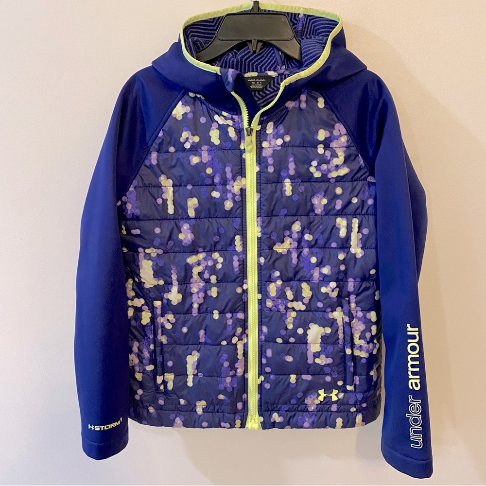 Under Armour Full Zip Hooded Jacket YLG